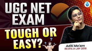 UGC NET Exam is Tough or Easy? Top 3 Step to Understand | UGC NET 2024 Aditi Mam