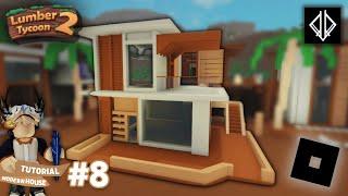 Lumber Tycoon 2: How To Build Modern House Tutorial (EP8)