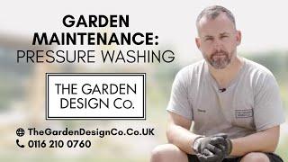 Garden Maintenance Pressure Washing by The Garden Design Co