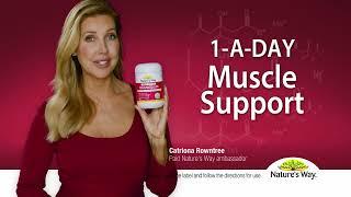 1-a-day muscle support With Nature's Way High Strength Magnesium