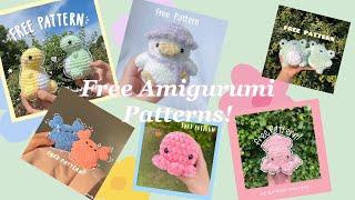 Free Amigurumi patterns | Easy and cute!