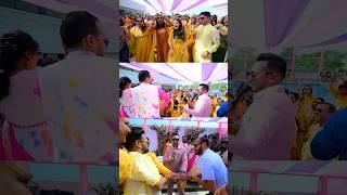 Best Wedding Anchor Ankit Hosts Haldi & Carnival | Dulha dance with sasurji | Wedding Games-activity