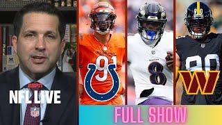FULL NFL LIVE | T.J. Watt to Commanders? Hendrickson to Colts? Lamar or Rodgers: KING of AFC North?