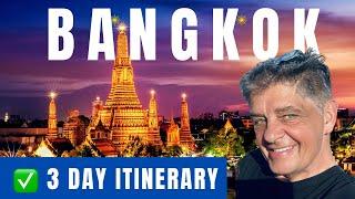 Bangkok 2025 Travel guide • 3 day itinerary to Bangkok Canals, shopping, temples, Chinatown