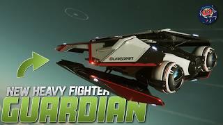 Star Citizen Mirai Guardian Heavy Fighter With a Kitchen? First Look & Combat