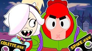 COLETTE VS SPIKE FUNNY MOMENTS - BRAWL STARS ANIMATION