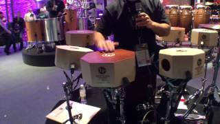 2014 Winter NAMM Latin Percussion Octo-Snare Cajons