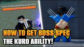 (AUT) How to get the Kuro Ability FAST! | A Universal Time Roblox