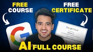 Best Free AI Course for Beginners By Google | Free Google Certificate | Free Online AI Course