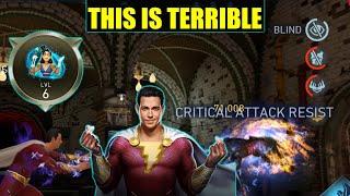 I Tried Puppet Legendary Shazam So You Don't Have To Injustice 2 Mobile