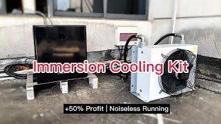 Immersion Cooling Kit Smart Mining Overclocking At Home With Antminers S19 WhatsMiner #bitcoin #btc