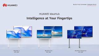 The Huawei IdeaHub Bundles Intelligent Writing, HD Video Conferencing and Wireless Sharing