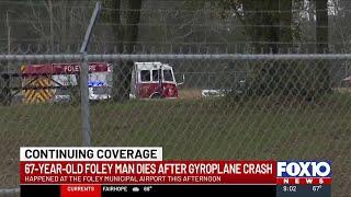 67-year-old Foley man dies after gyroplane crash