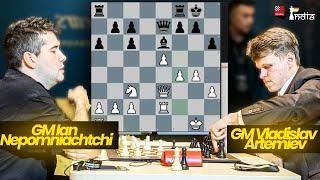 Nepomniachtchi v Artemiev - Domination on the Kingside | 10th Gashimov Memorial 2024