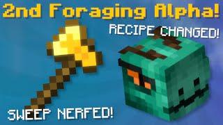 Second Foraging Alpha Updates & Changes! (Hypixel Skyblock News!)