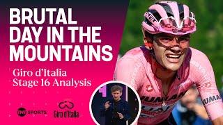 Giro d'Italia Stage 16 Analysis: General Classification shaken up on brutal day in the mountains ️