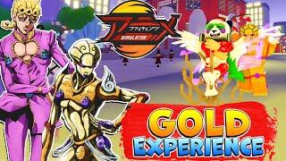 Стенд GOLD EXPERIENCE  Аниме Файтинг Симулятор Роблокс - AFS