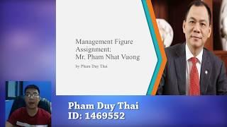 Thai Pham - Management Figure Presentation