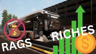 Rags to Riches Challenge Ep 1 - Bus Simulator 21 Next Stop PS5 Gameplay