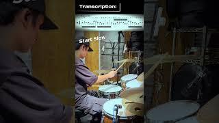 30seclearningLinear Drum Fill#4 #drums #meinl #sonor #fillin