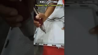 120w Tent house lights making process | 100w flood lights  #shorts #trending #light @kbslighting