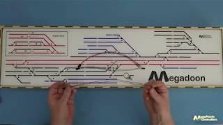 Mimic panel hook up extension cables for LEDs and buttons