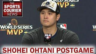 Dodgers' Shohei Ohtani on Winning 2024 World Series