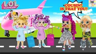 NEW FAILFIX DOLLS! - OMG Dolls Pick Up Cousin at Barbie Airport BUT SHOCKED THEY LOOK SO DIFFERENT!