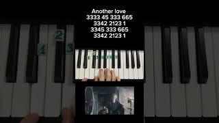 Another love Tom Odell on piano (vocal notes) tutorial