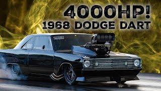 Bad in Black! Blaine's 4000HP Dodge Dart | HALTECH HEROES