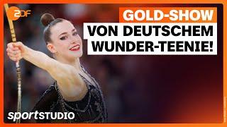 Darja Varfolomeev gewinnt Gold in der Rhythmischen Sportgymnastik | Olympia Paris 2024 | sportstudio