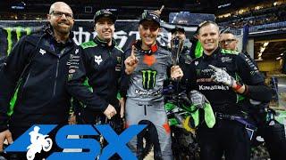 Supercross Round #10 250SX Highlights | Indianapolis, IN Lucas Oil Stadium | Mar 16, 2024