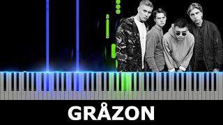 Gråzon - Hov1 | Piano Tutorial