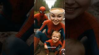  Evolution Spiderman Kids & Anomaly #shorts #marvel #spiderman