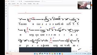 Достойно есть - осмогласно / Школа по византийско пеене