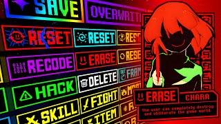 Undertale Buttons Ranking | Reset, Erase, Overwrite...