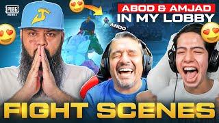 Abod & Amjad @ABOD-AMJAD in my Lobby Fight Scenes  PUBG Mobile