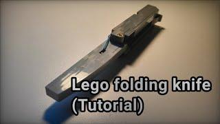 Lego Folding knife [TUTORIAL]