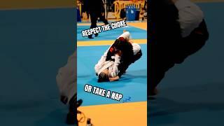 Respect The Choke  #jiujitsu #bjj #ibjjfworlds