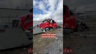 Scary Aftermath Of Jordan Carriers Inc Wreck #trucking