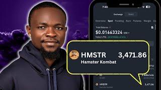 Hamster Kombat Coin - $HMSTR Deposited SUCCESSFULLY into Binance and other Exchanges