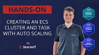 Hands-on: Creating an ECS Cluster and Task with Auto Scaling | StormIT