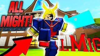 *NEW* BECOMING ALL MIGHT IN ANIME TYCOON SIMULATOR! (Roblox)