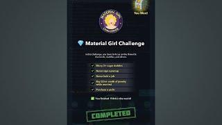 How to Complete Bitlife's Material Girl Challenge