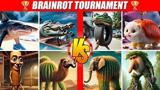 All Brainrot Monsters Tournament Battles | SPORE