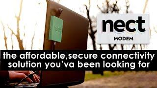 Fast and secure internet connection wherever you are. nect MODEM