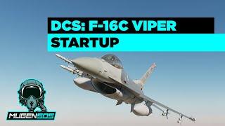 DCS World: F-16 Viper - Startup- DCS Tutorials in Deutsch