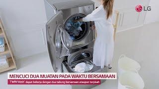 Mesin Cuci LG TWINWash™ - Mencuci dengan Dua Tabung Secara Bersamaan