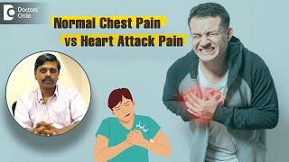 CHEST PAIN: Heart Attack vs Normal Pain | Cardiac VS Noncardiac Pain - Dr. Kalyan N |Doctors' Circle