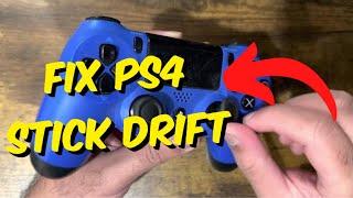 How To Fix PS4 Controller Stick Drift Without Opening Controller (2023)